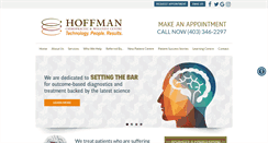 Desktop Screenshot of hoffmanwellness.com